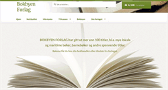 Desktop Screenshot of bokbyenforlag.no